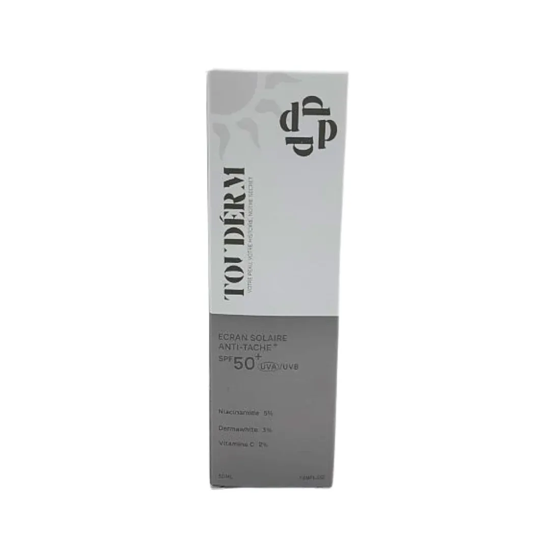 TOUDERM – Ecran Solaire Anti-Tache SPF50+ Depigmentant – 50ml