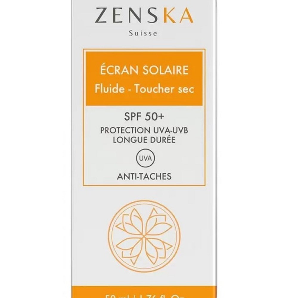 ZENSKA – Ecran Solaire Fluide Spf50+ – 50ml