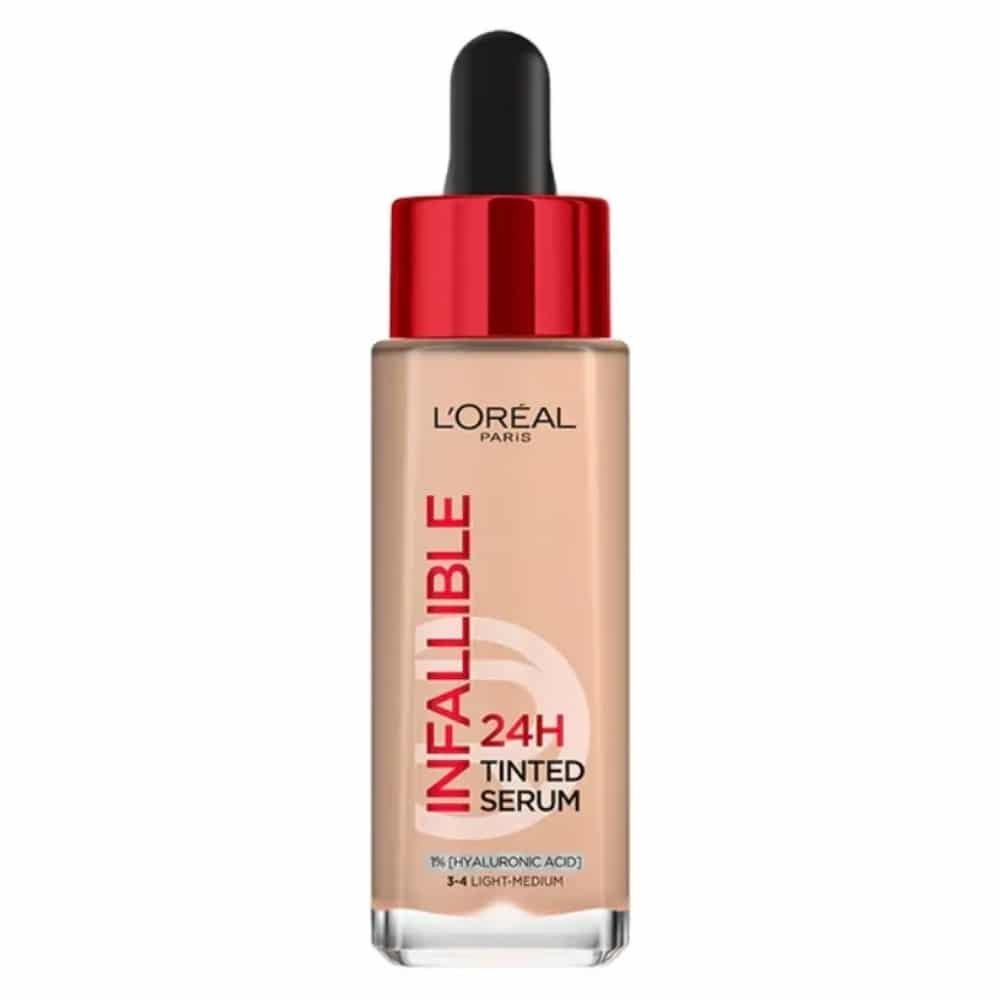 L'OREAL PARIS – Infaillible Fond de Teint Serum Teinte 4-5 Medium 24h – 30ml