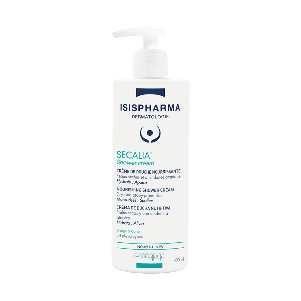 Isispharma Secalia Crème De Douche Nourrissante Nettoyant Doux Peau Atopique 400 ml