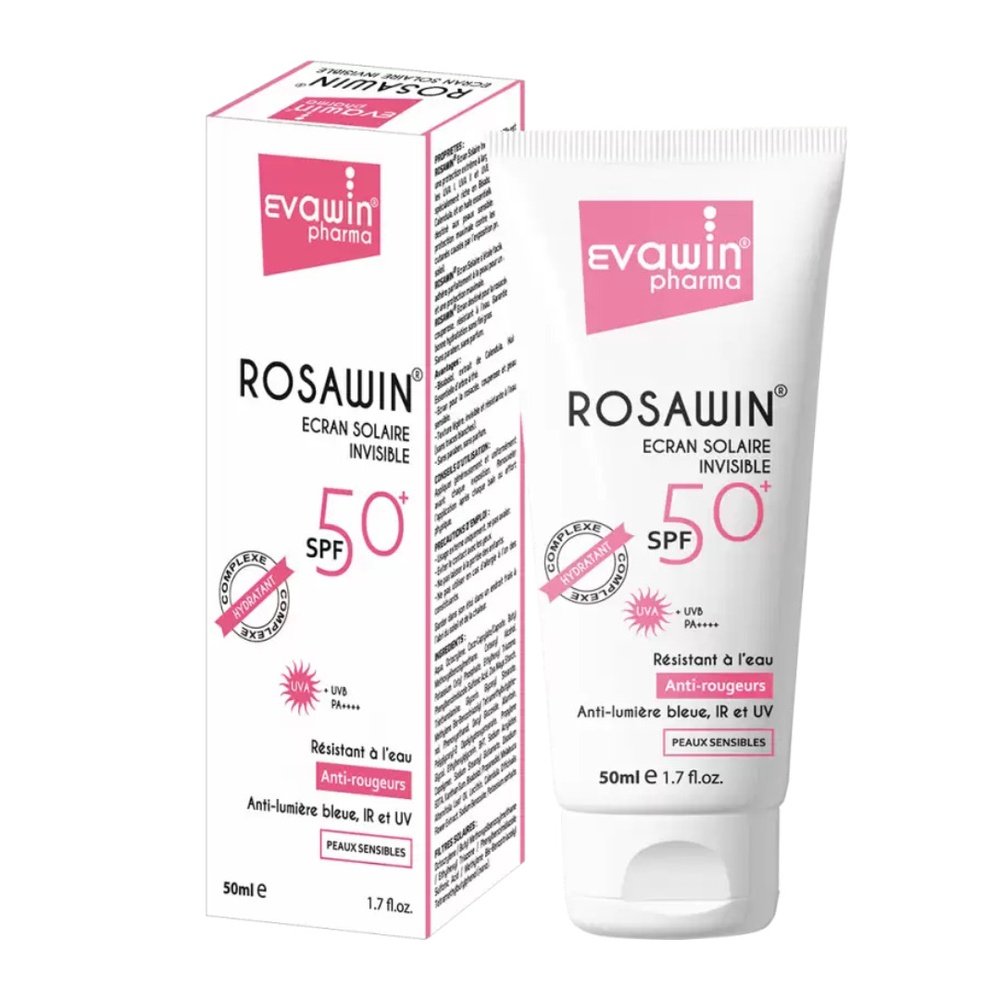 EVAWIN ROSAWIN ECRAN SOLAIRE INVISIBLE SPF 50+ 50 ML