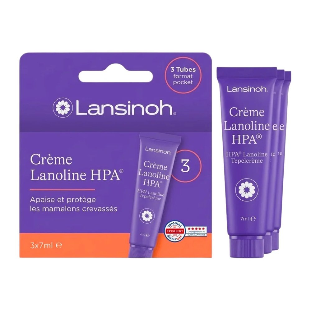 LANSINOH – HPA Creme Lanoline – 3x7ml