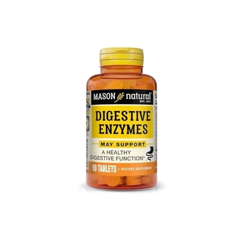 MASON NATURAL – Digestive Enzymes 90 Tablets 1186-90A