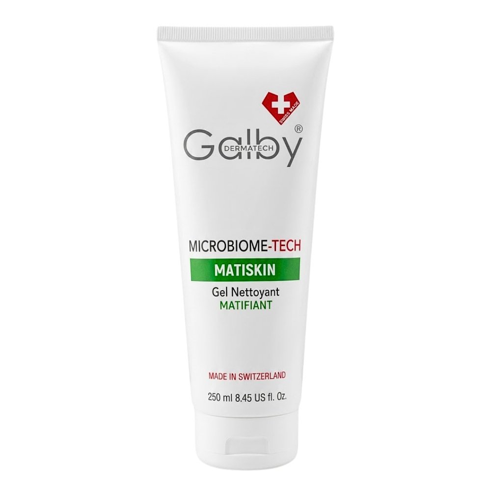 GALBY DERMATECH – Matiskin Gel Nettoyant Matifiant – 250ml