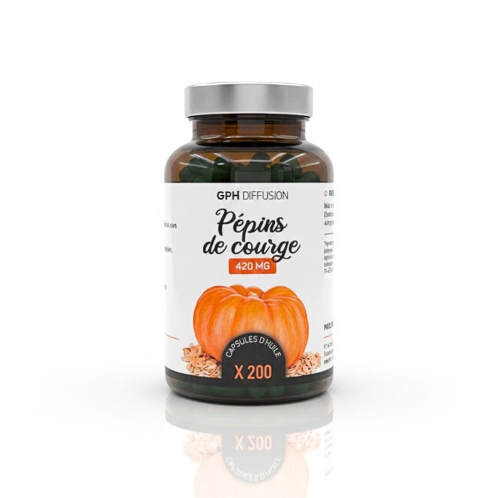 GPH DIFFUSION – Pepins de Courge 200 Capsules