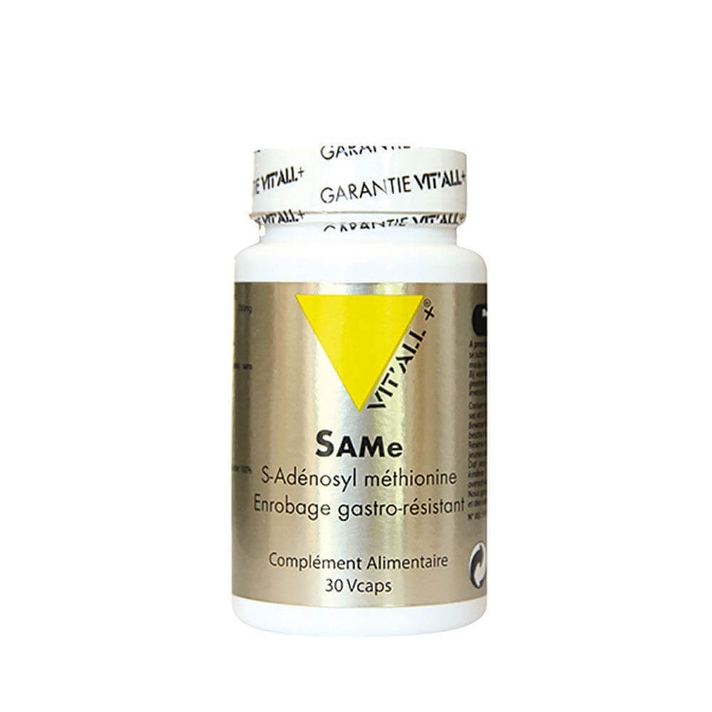 VITALL+ SAMe S-Adénosylméthionine 30 Gélules