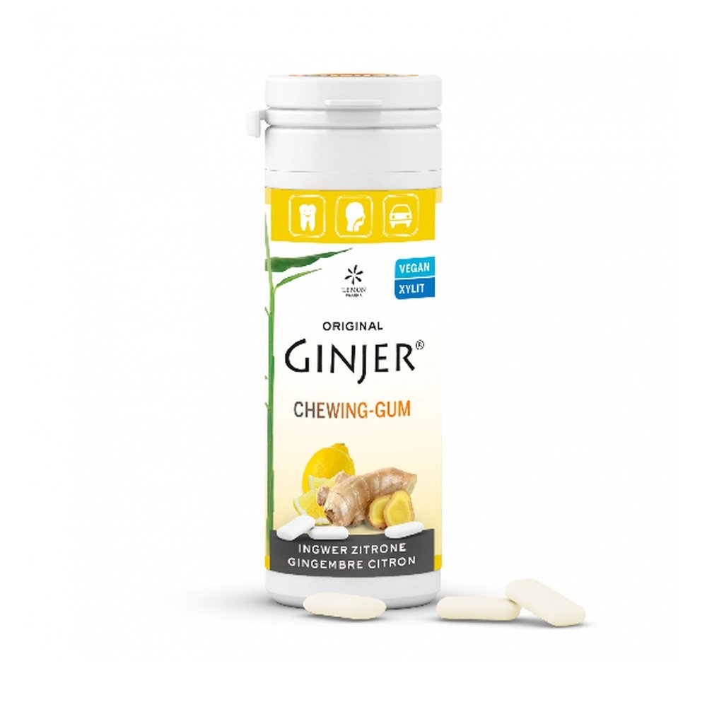 LEMON PHARMA – Ginjer Chewing-Gum Citron – 30gelules