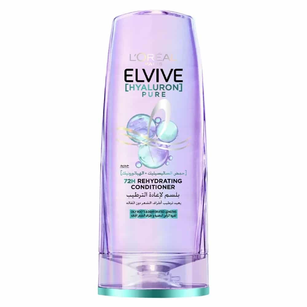 ELSEVE – Hyaluron Pure Apres-Shampoing Demelant Rehydratant 72h – 200ml