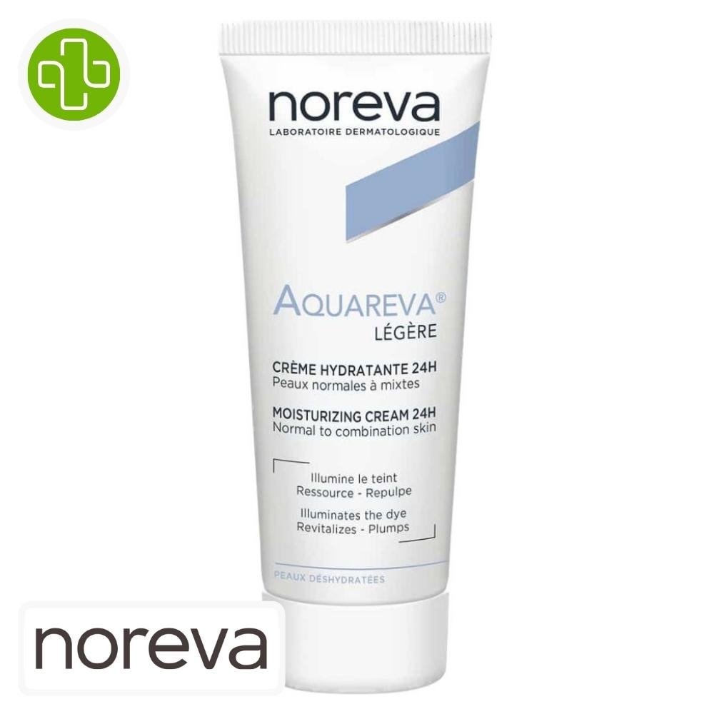 Noreva Aquareva Crème Hydratante 24h Légère 40ml