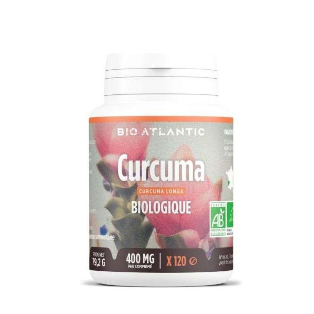 BIO ATLANTIC – Curcuma Bio 120 Comprimes