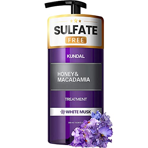 KUNDAL HONEY AND MACADAMIA WHITE MUSK PROTEIN TREATMENT 500 ML