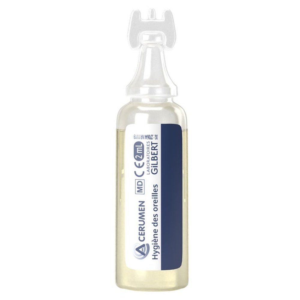 Acerumen Solution pour Oreilles Unidoses 10 × 2 ml