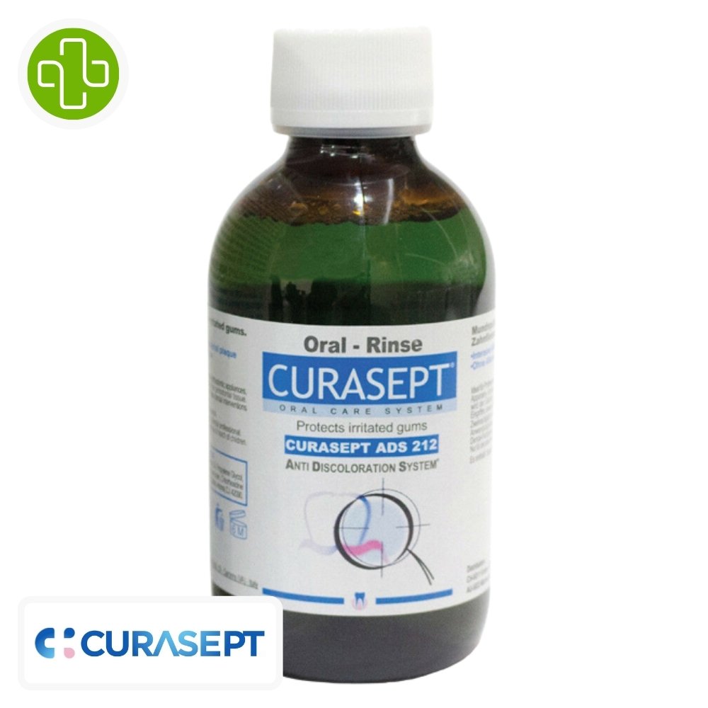 Curaprox - Curasept ADS 212 - Bain de bouche 0,12% CHX - 200 ml