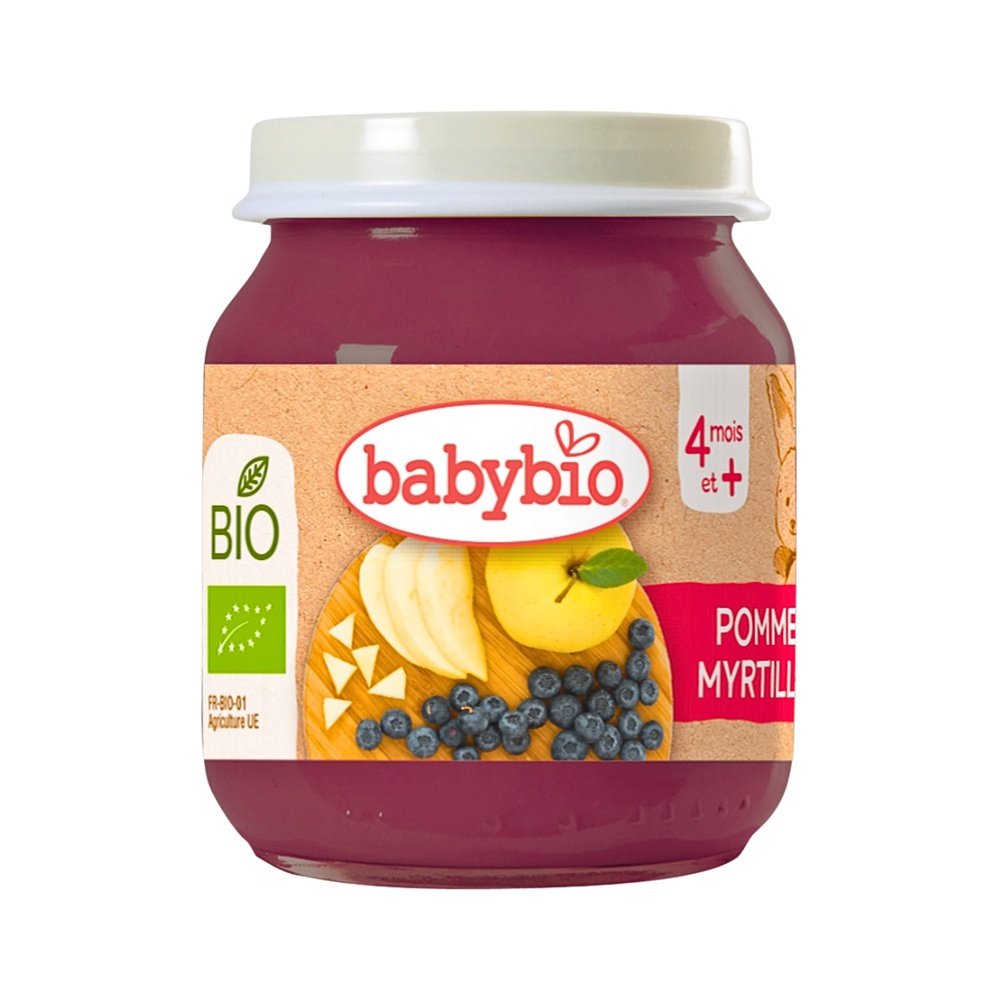 BABYBIO – Petit Pot Pomme Myrtille – 130g