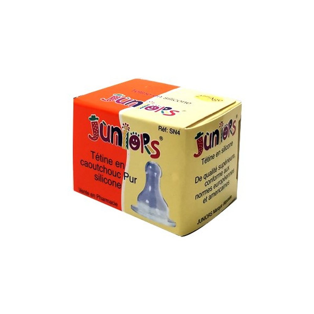 JUNIORS – Tetine en Silicone Simple 2age