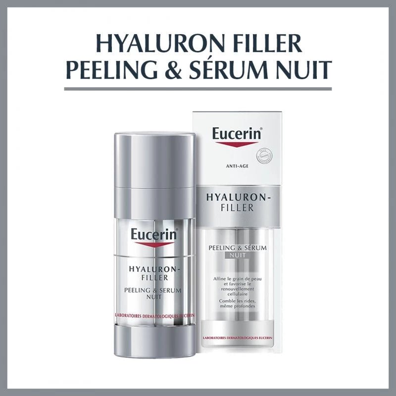 EUCERIN HYALURON-FILLER Peeling & Sérum Nuit 30ml