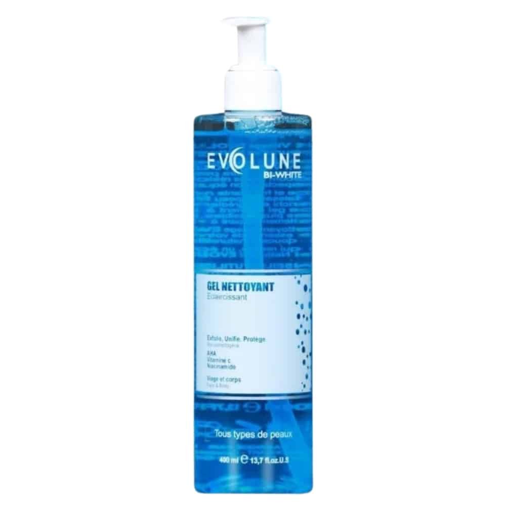 EVOLUNES – Bi-White Gel Nettoyant Eclaircissant – 400ml