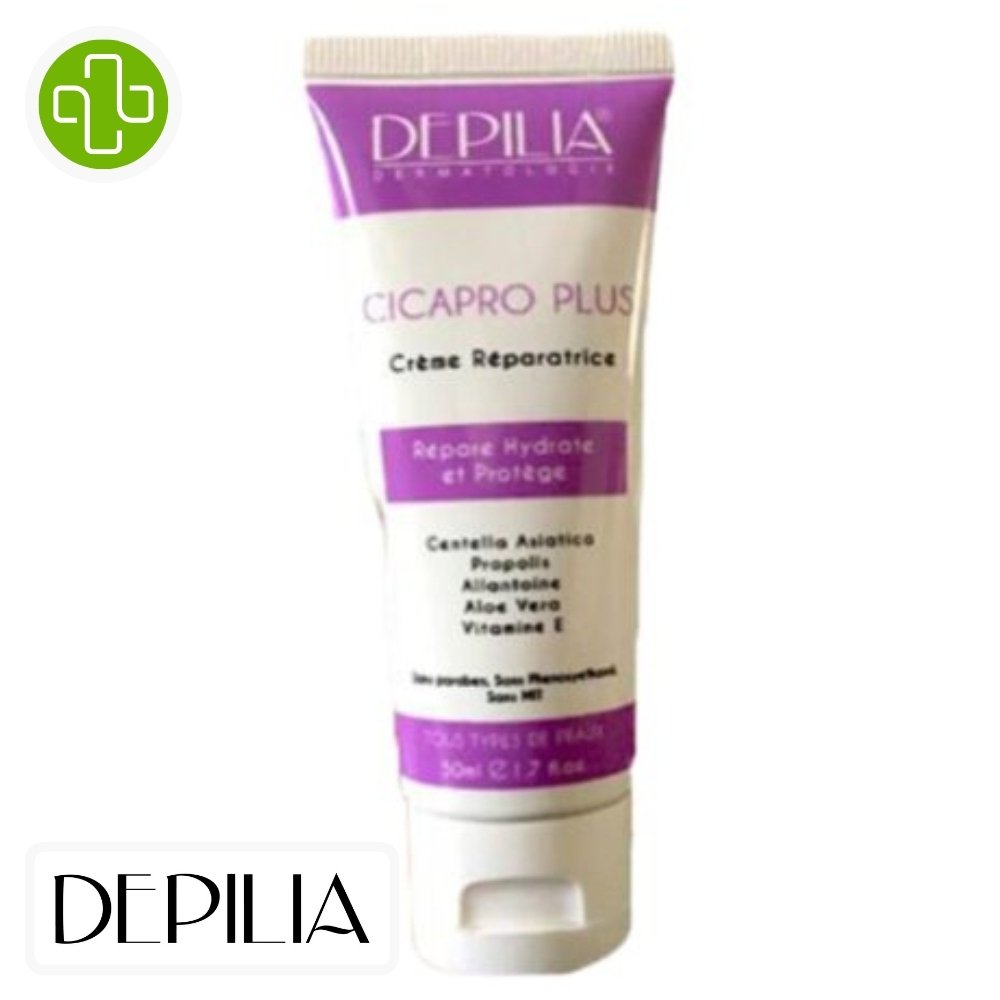Depilia Cicapro Plus Crème Réparatrice 50 ml