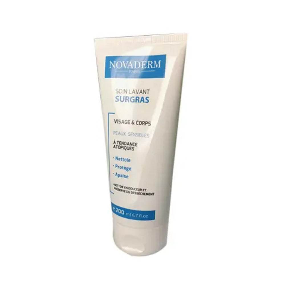 Novaderm Soin lavant surgras 200ml