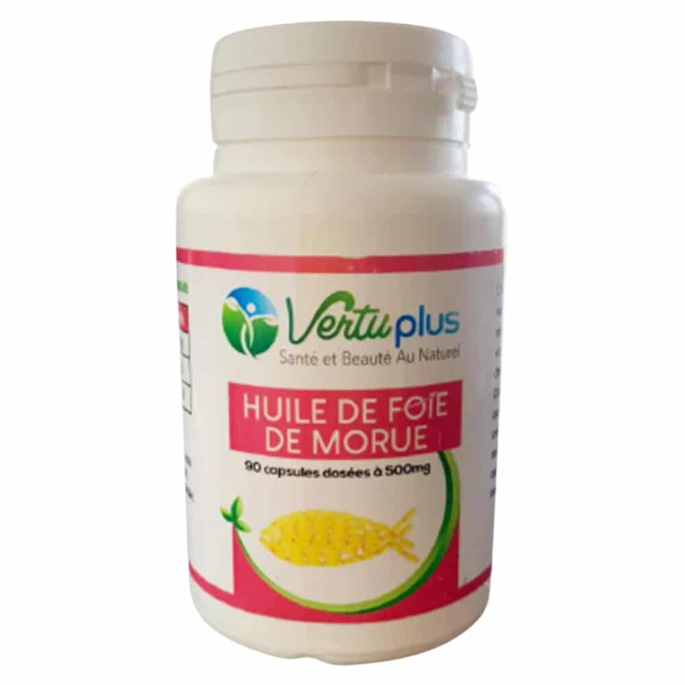 Vertu Plus Huile De Foie De Morue 500mg