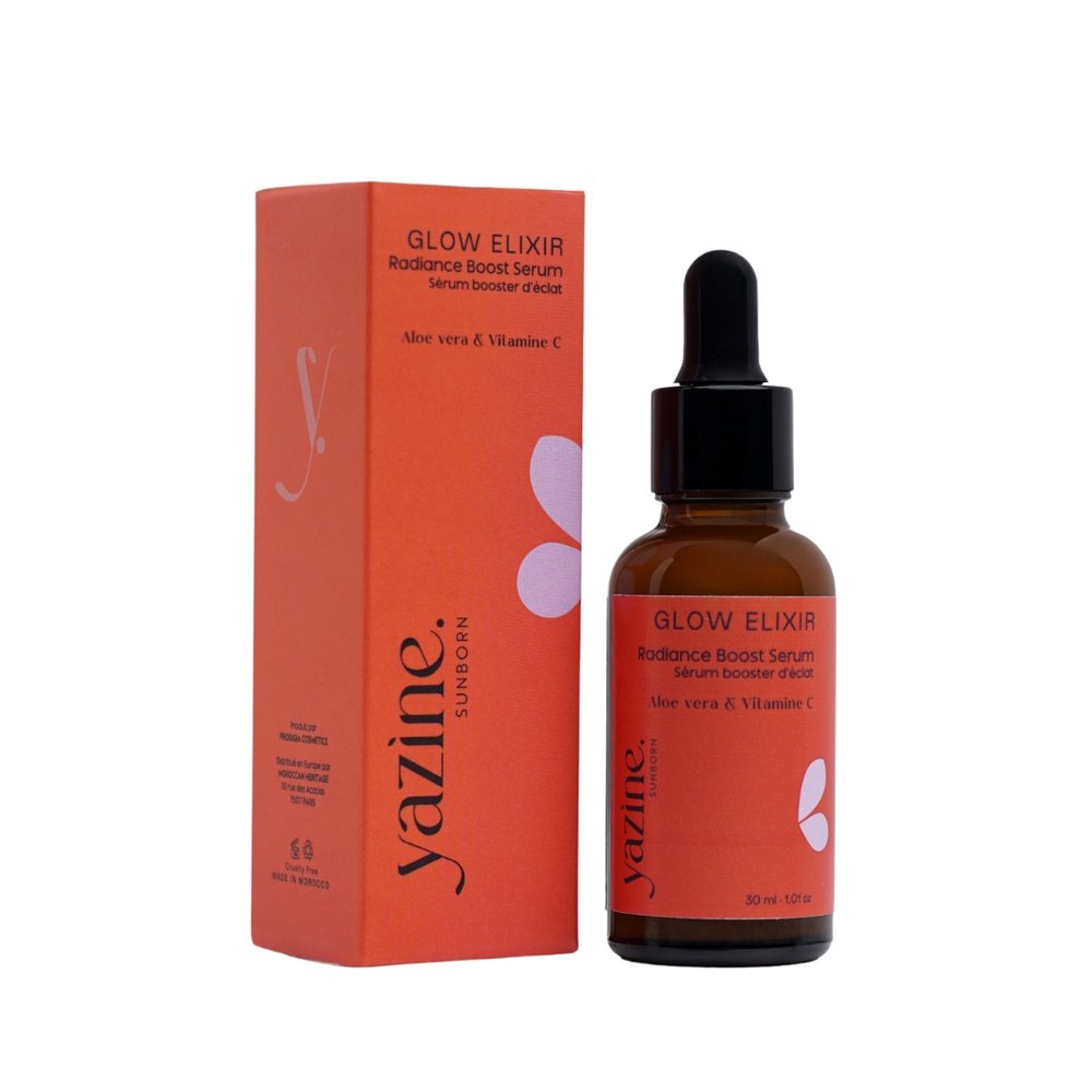 YAZINE – Serum Booster D?eclat Aloe Vera et Vitamine C – 30ml
