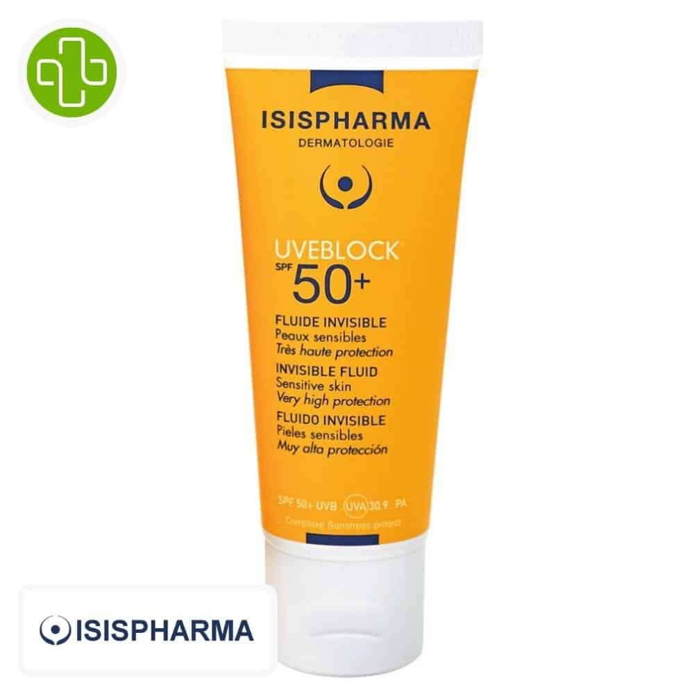 Isispharma Uveblock SPF50+ Fluide Teinte Medium 40ml
