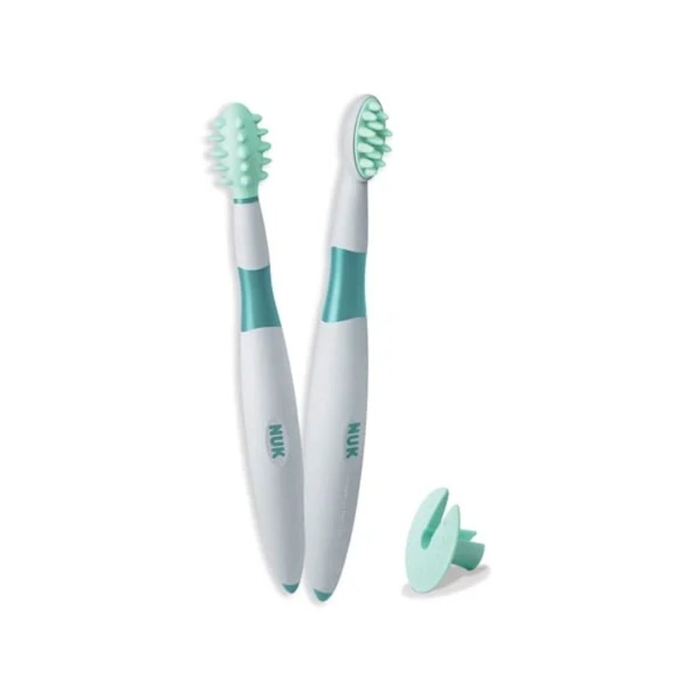 NUK – Set de Brosses a Dents Educatives 6+ Mois