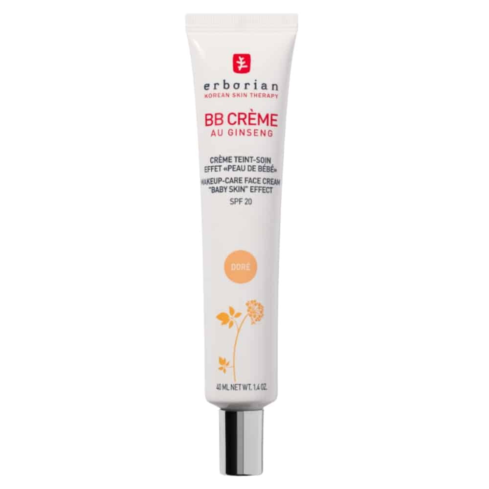 ERBORIAN – BB Creme Teint-Soin Effet ?peau de Bebe? Teinte Doree SPF20 – 15ml