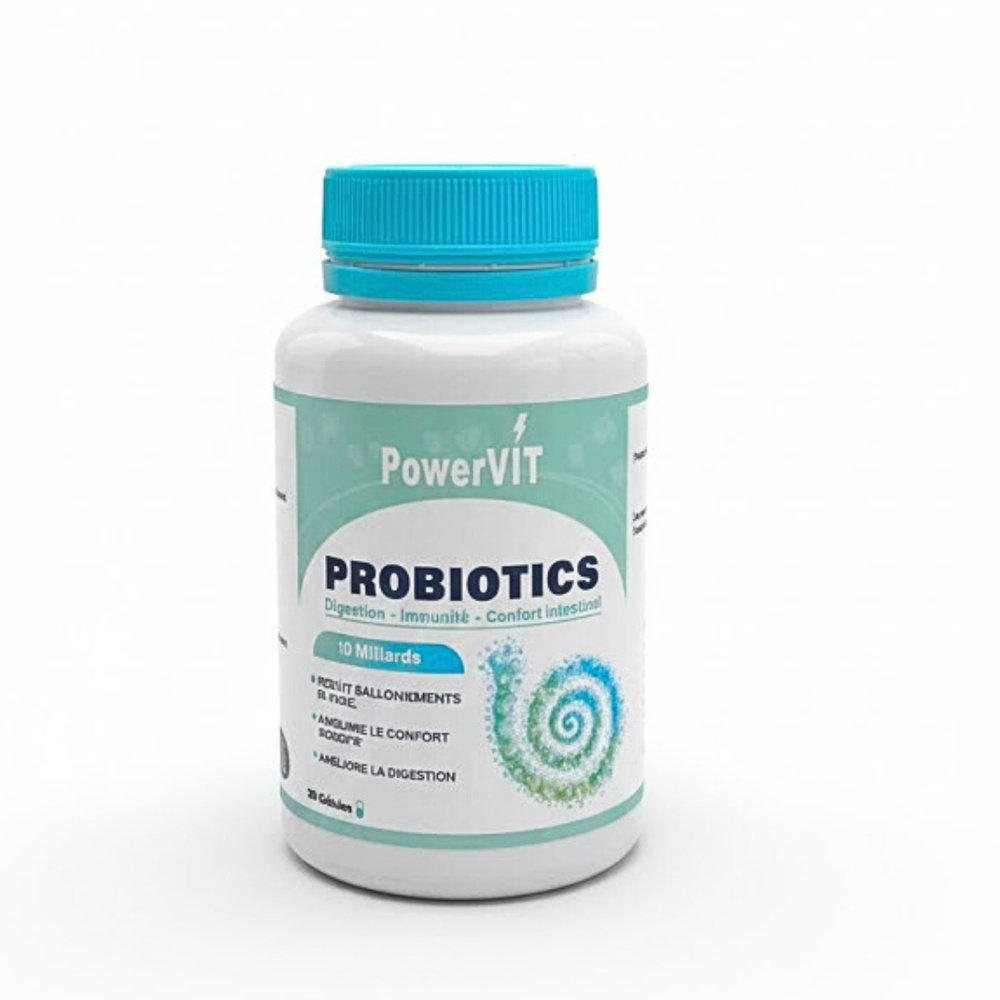 POWERVIT Probiotics 60 Gélules