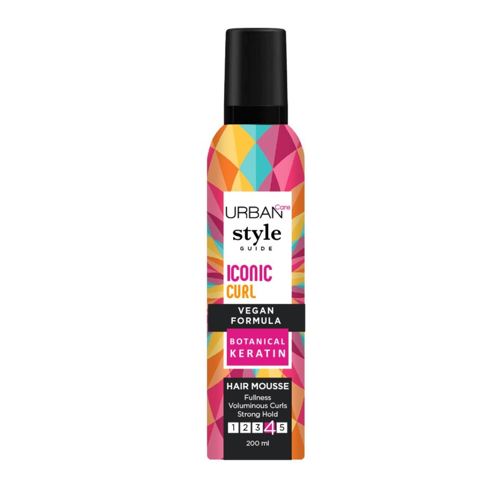 URBAN CARE Style Guide Iconic Curl Mousse Bouclante 200ml