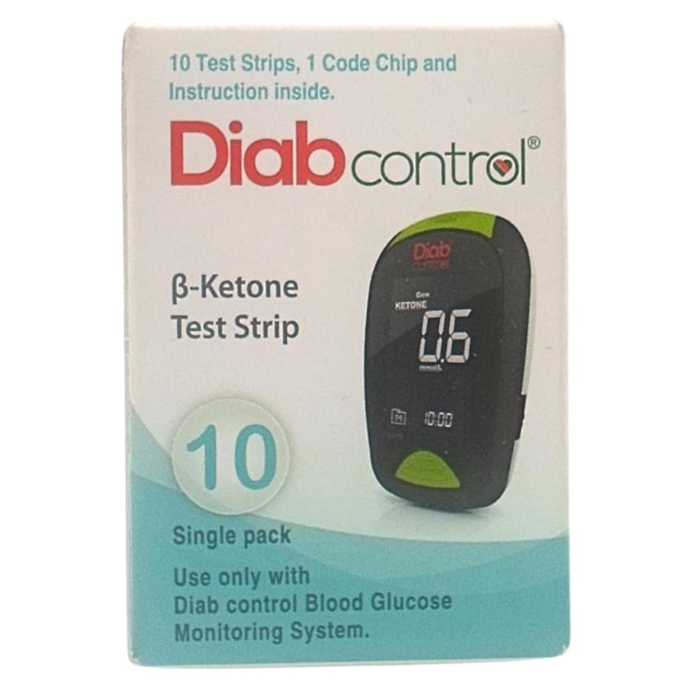 DIABCONTROL – Bandelletes de Test de Glycemie – 10u