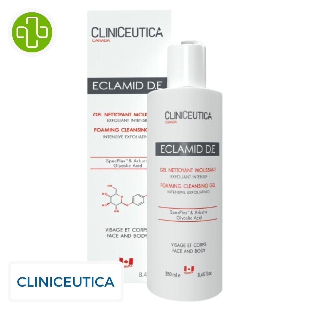 Cliniceutica Eclamid D.e Gel Nettoyant Moussant 250ml