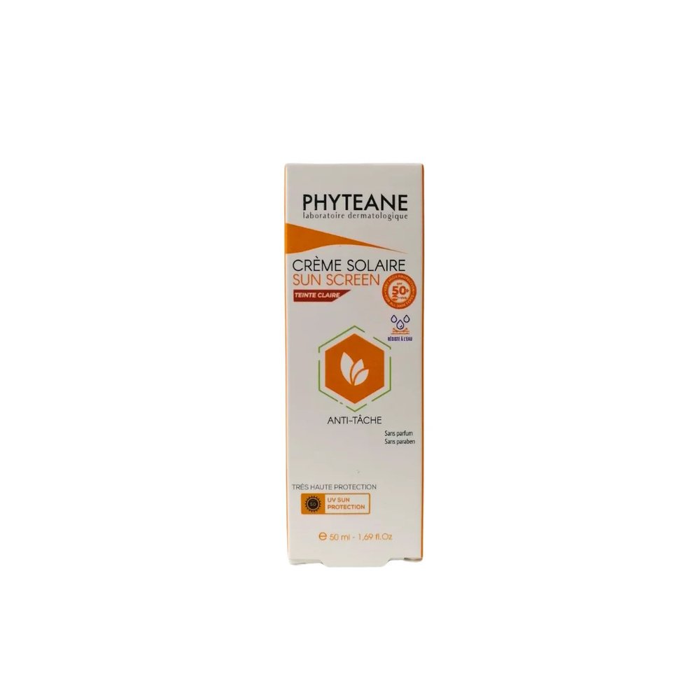 PHYTEANE – Creme Solaire Teinte Claire Spf50+ – 50ml