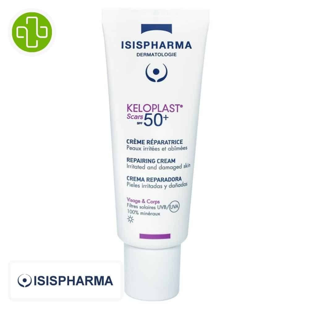 Isispharma Keloplast Scars Crème Réparatrice Protectrice SPF50+ 40ml