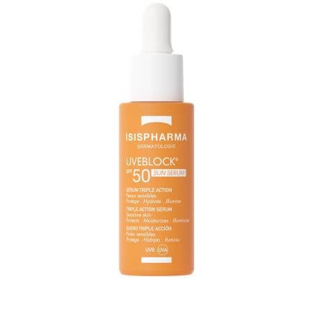 ISISPHARMA UVEBLOCK SPF 50 SUN SERUM TRIPLE ACTION 28 ML