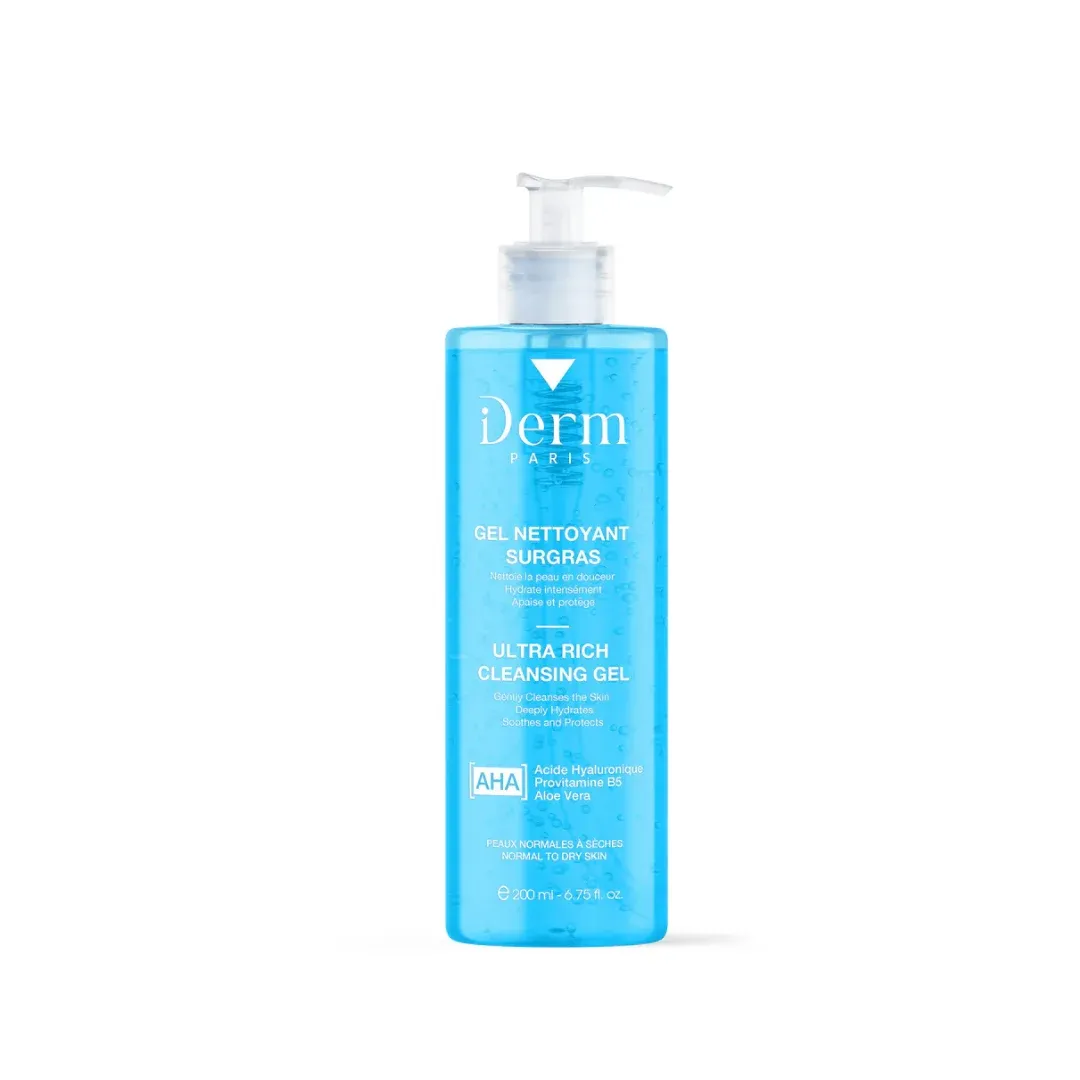 IDERM – Gel Nettoyant Surgras – 200ml