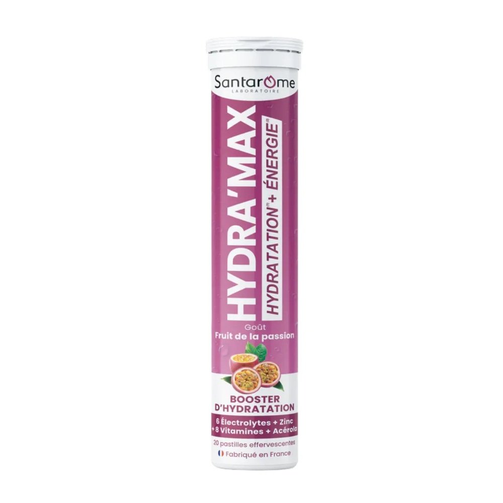 SANTAROME – Hydramax Fruit Passion 20 Pastilles