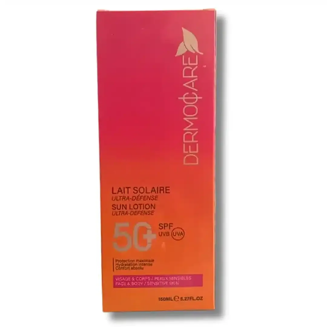 DERMOCARE – Lait Solaire SPF50+ – 150ml