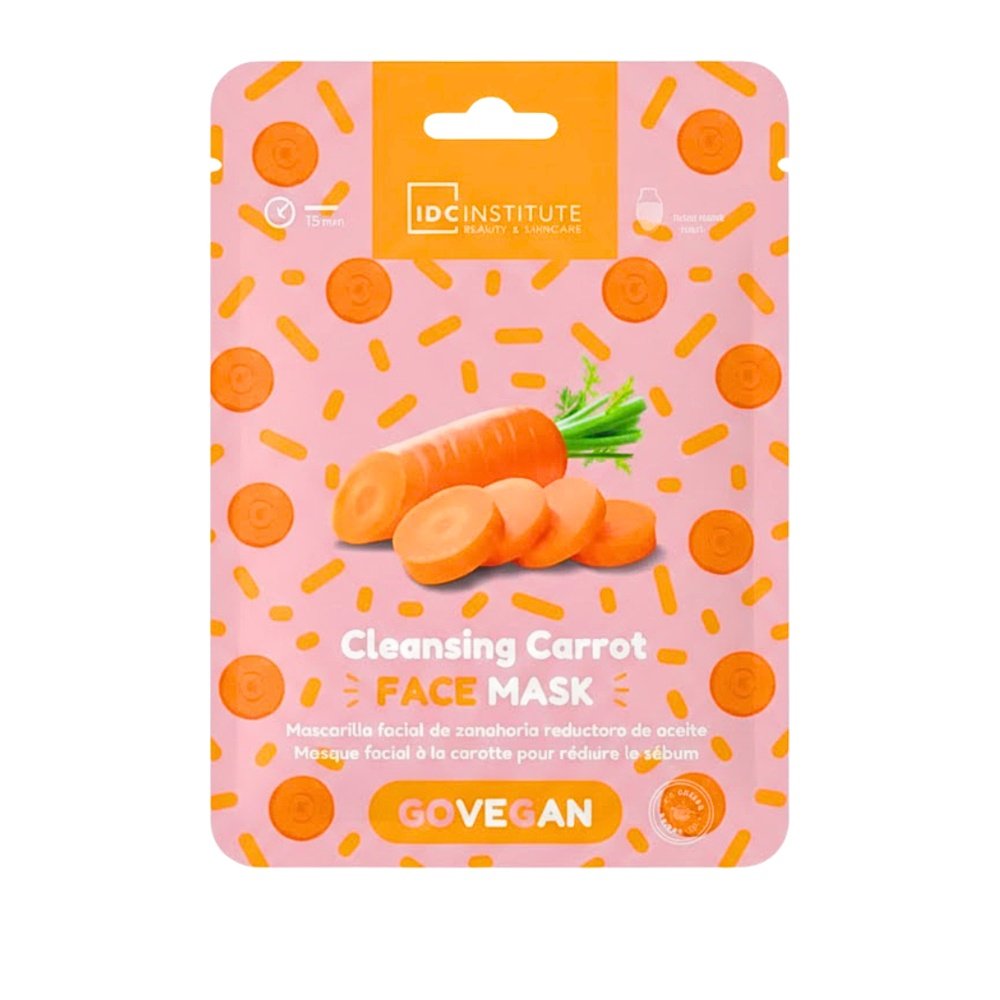IDC INSTITUTE – Face Mask Govegan Oil Reducing Carrot
