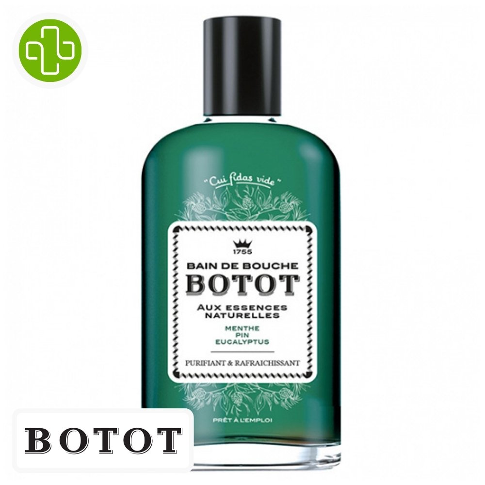 Botot Bain de Bouche Menthe Pin Eucalyptus