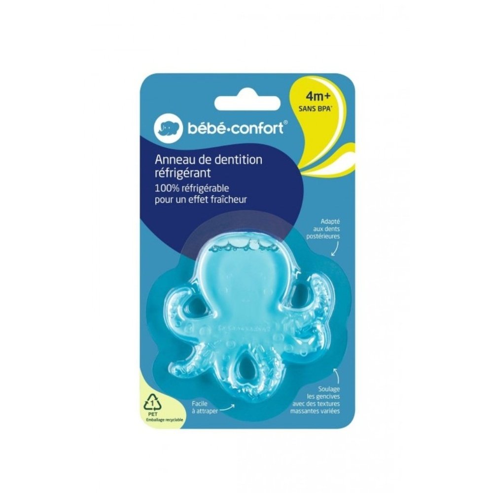 BEBE-CONFORT – Anneau de Dentition Bleu +4 Mois