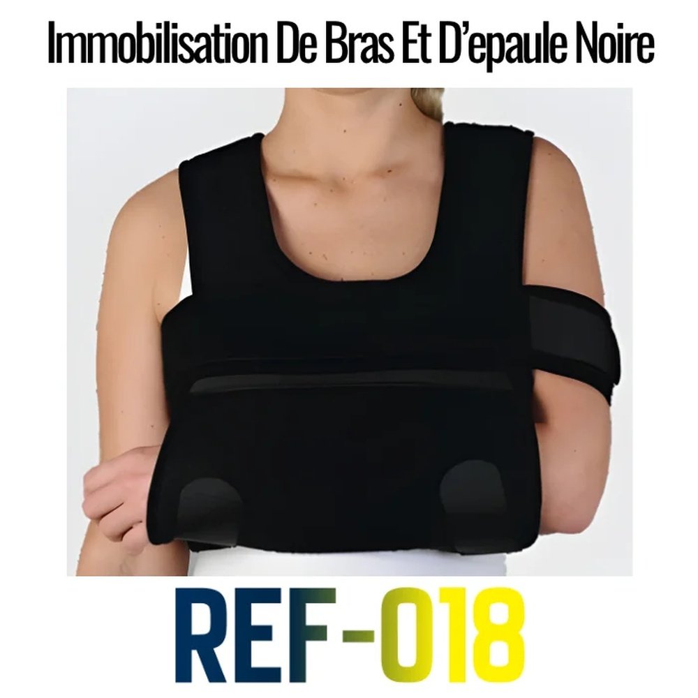 ANNAFIX – Immobilisation de Bras et D?epaule Noir REF-018