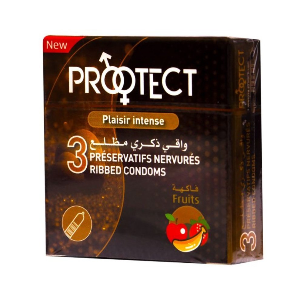 PROOTECT – Preservatifs Fruits – 3 pcs