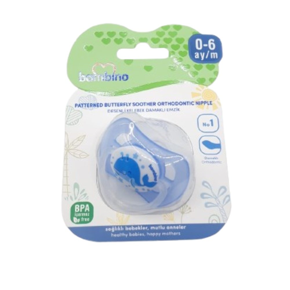 BAMBINO – Sucette Orthodonique 0-6mois P2497