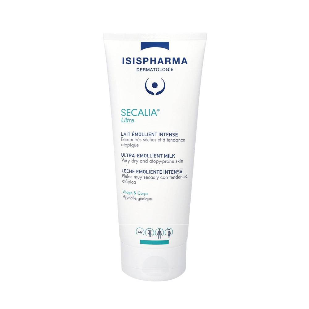 Isispharma Secalia Ultra Lait Émollient Intense Hydratation 24h Peaux Très Sèches 200 ml