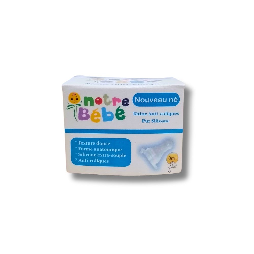 NOTRE BEBE – Tetine Anti-Colic +0m