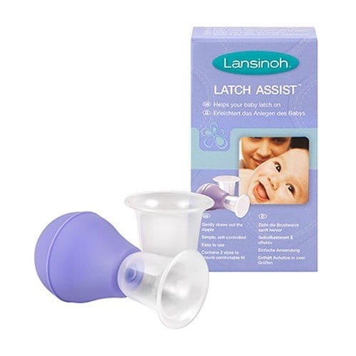 LANSINOH POIRE A MAMELON LATCH ASSIST 2 TAILLES