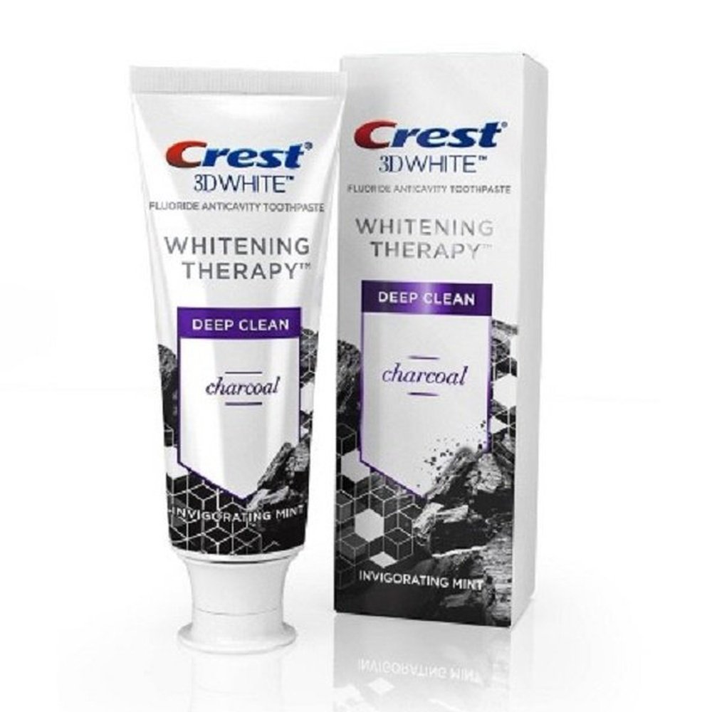 CREST – 3D White Dent Charcoal – 75ml