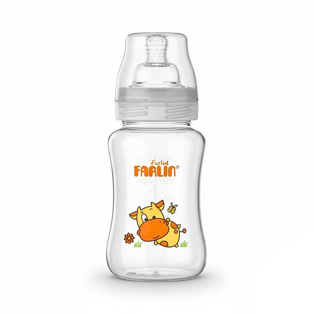 Farlin Biberon en Verre Boroc Col Large 120 ml