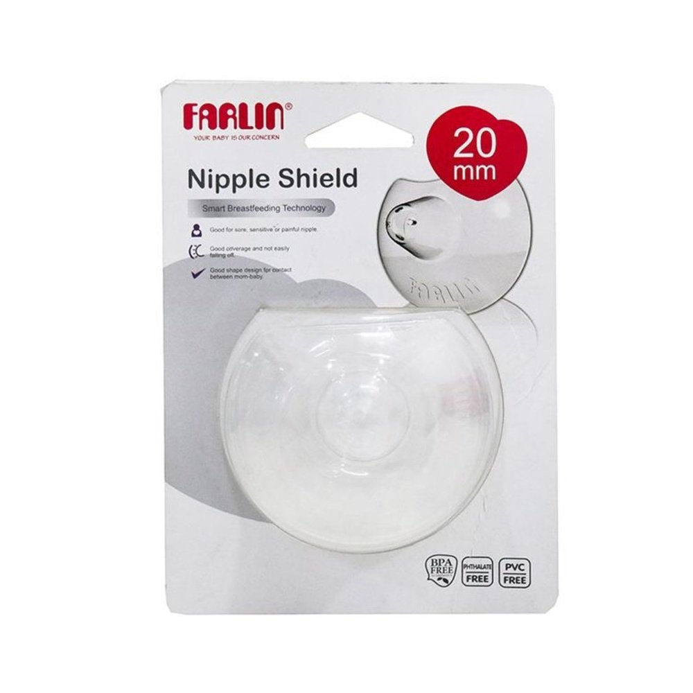 FARLIN – Bout de Sein Silicon 20mm 2 Pieces